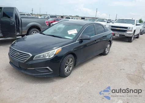 2016 Hyundai Sonata из США, поврежденный, VIN 5NPE24AF7GH403500